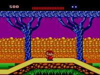 une photo d'Ã©cran de Alex Kidd - The Lost Stars sur Sega Master System